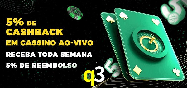 Promoções do cassino ao Vivo q3